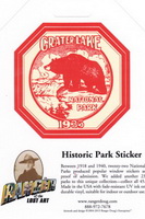 Ranger Doug Enterprise Sticker- Historic Park Sticker